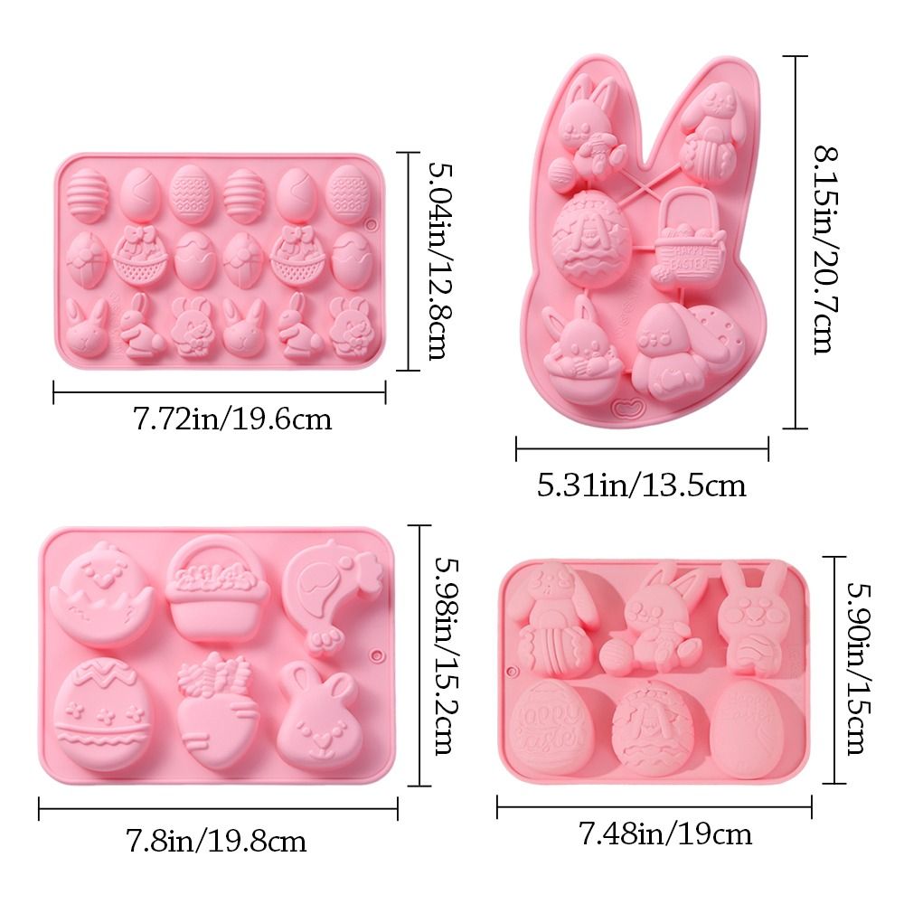 DIY Egg Shaped Easter Egg Mold - огляд і ціна Bunny Cake Mold